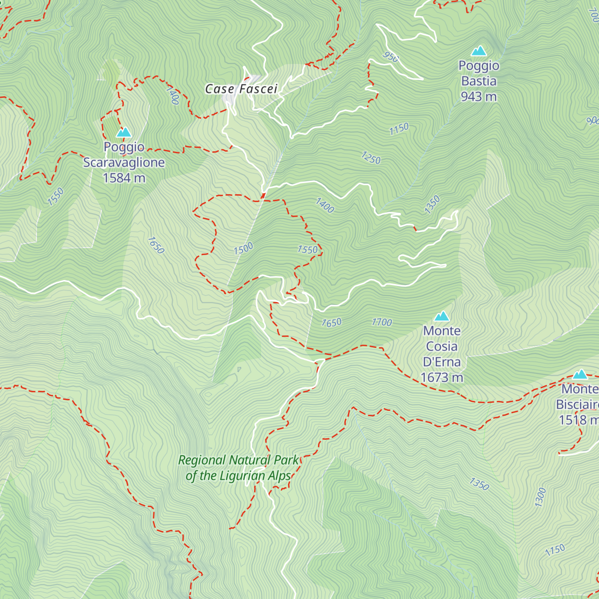 Rifugio Alpe Pian Latte map