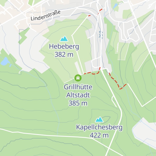 Map of Grillhütte Altstadt