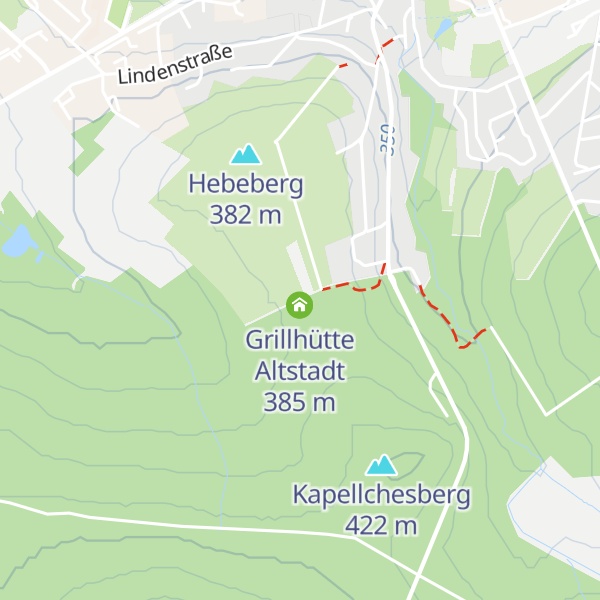Map of Altstädter Grillhütte