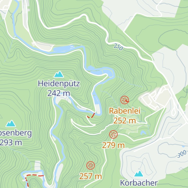 Map of Entenhütte