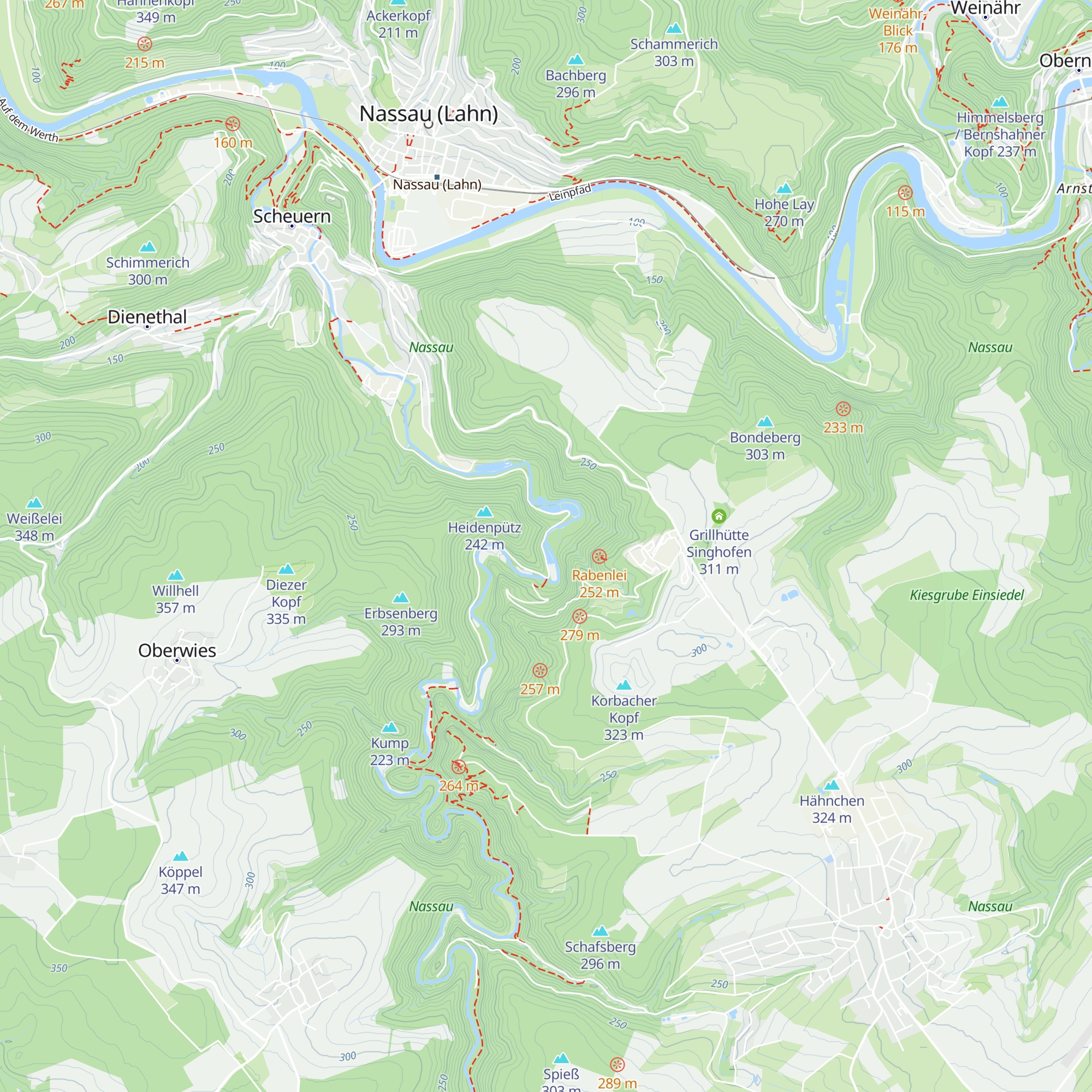 Entenhütte map