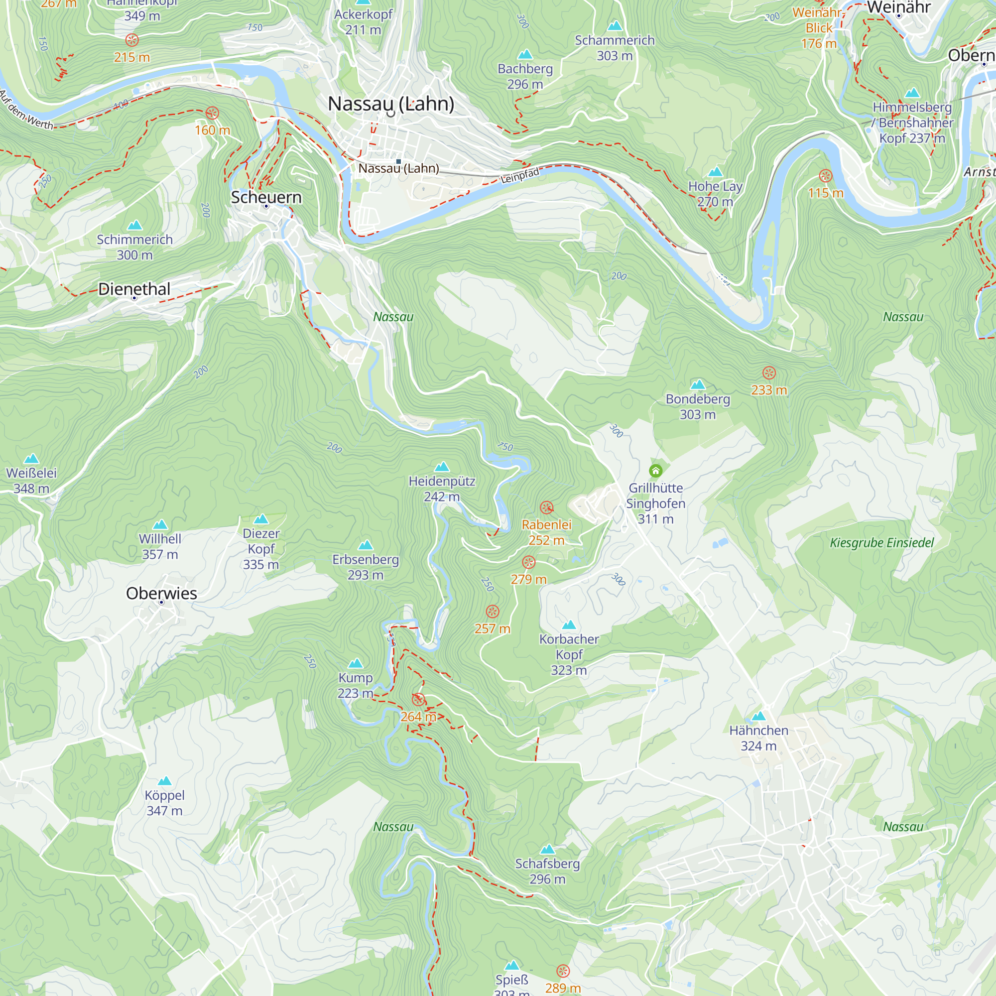 Entenhütte map