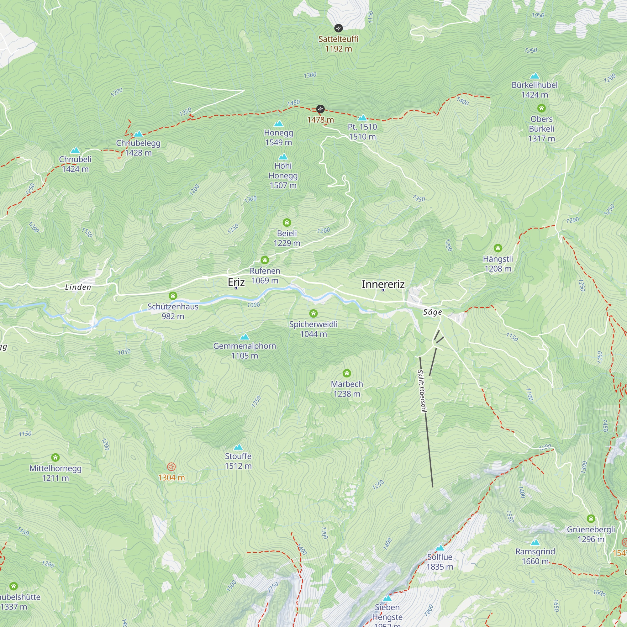 Spicherweidli map