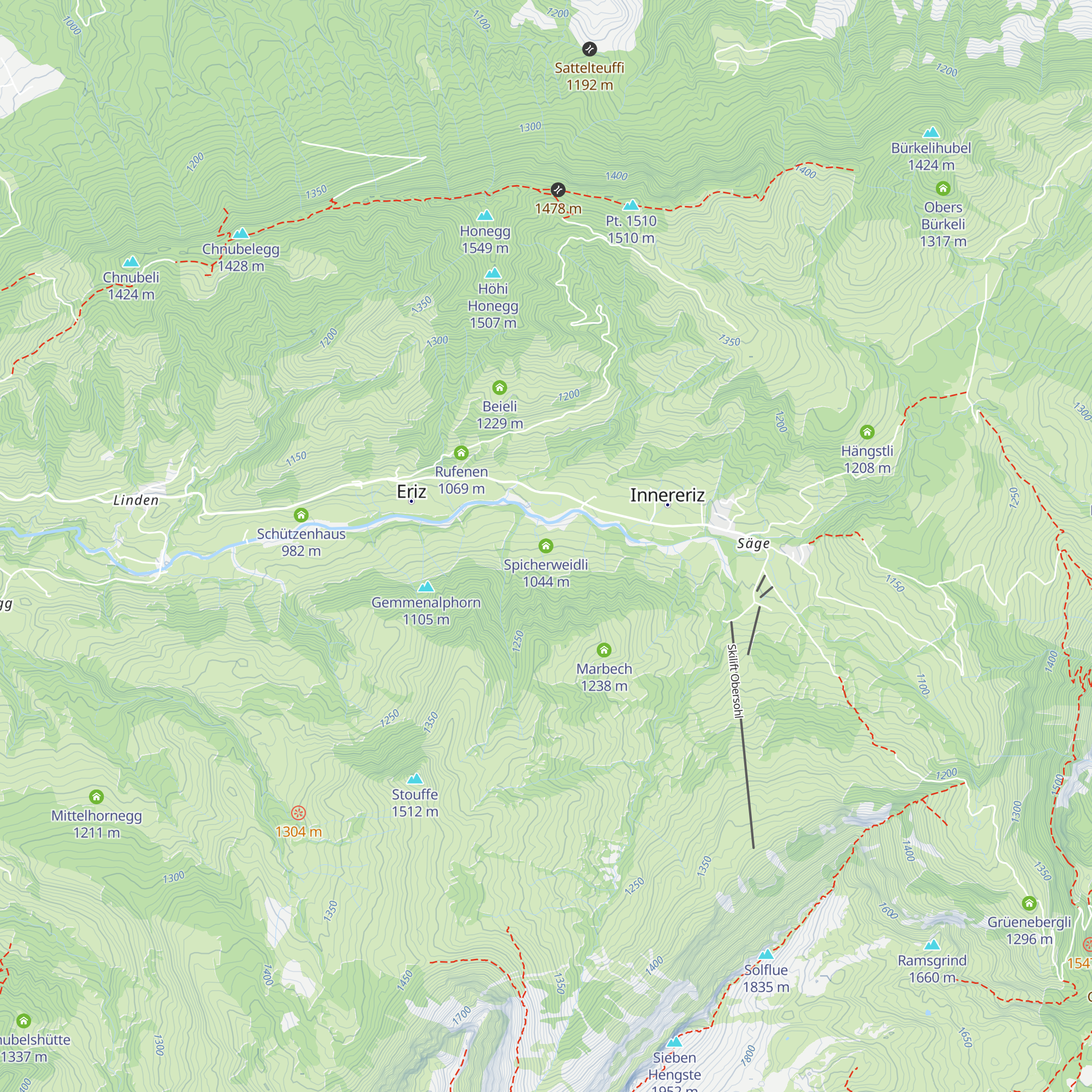 Spicherweidli map