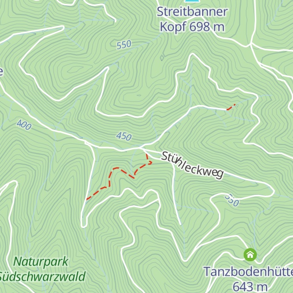 Map of Heinislochhütte