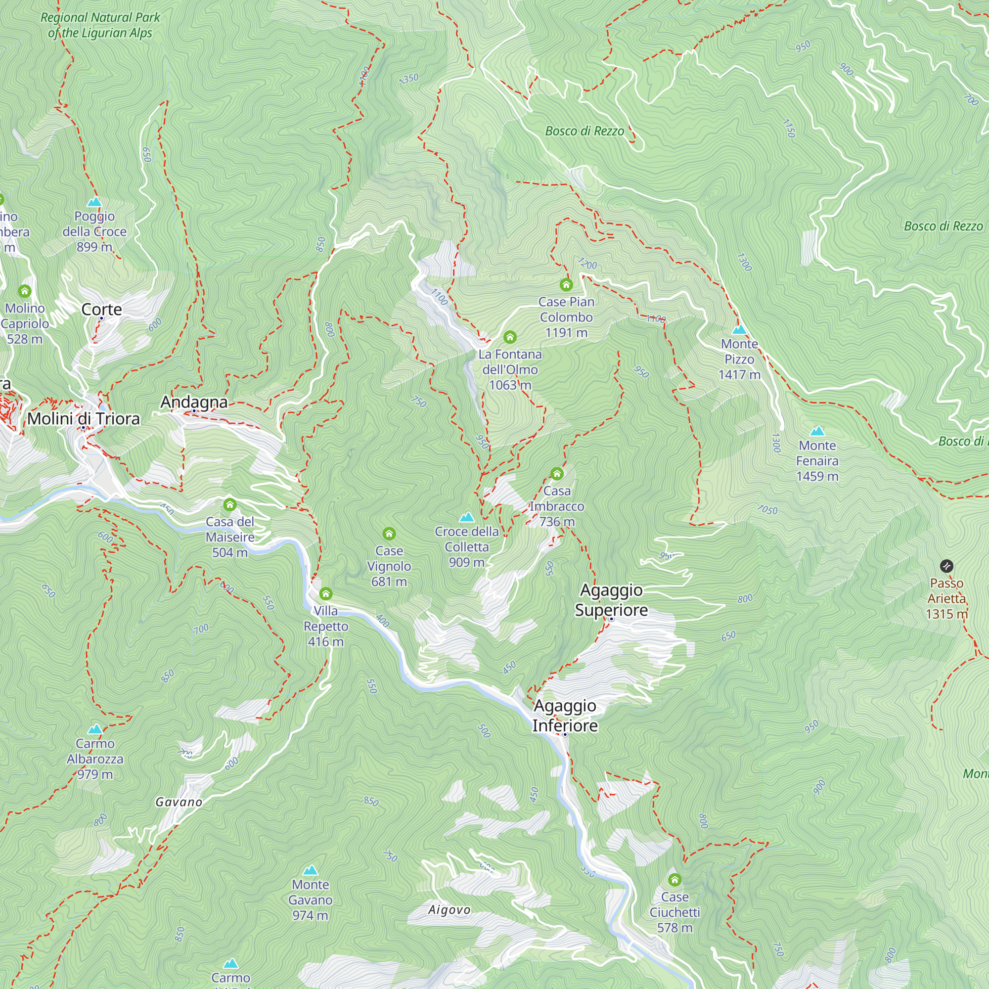 Case Mainardo map