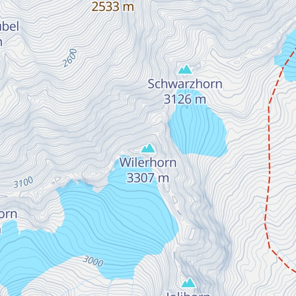 Map of Wilerhorn
