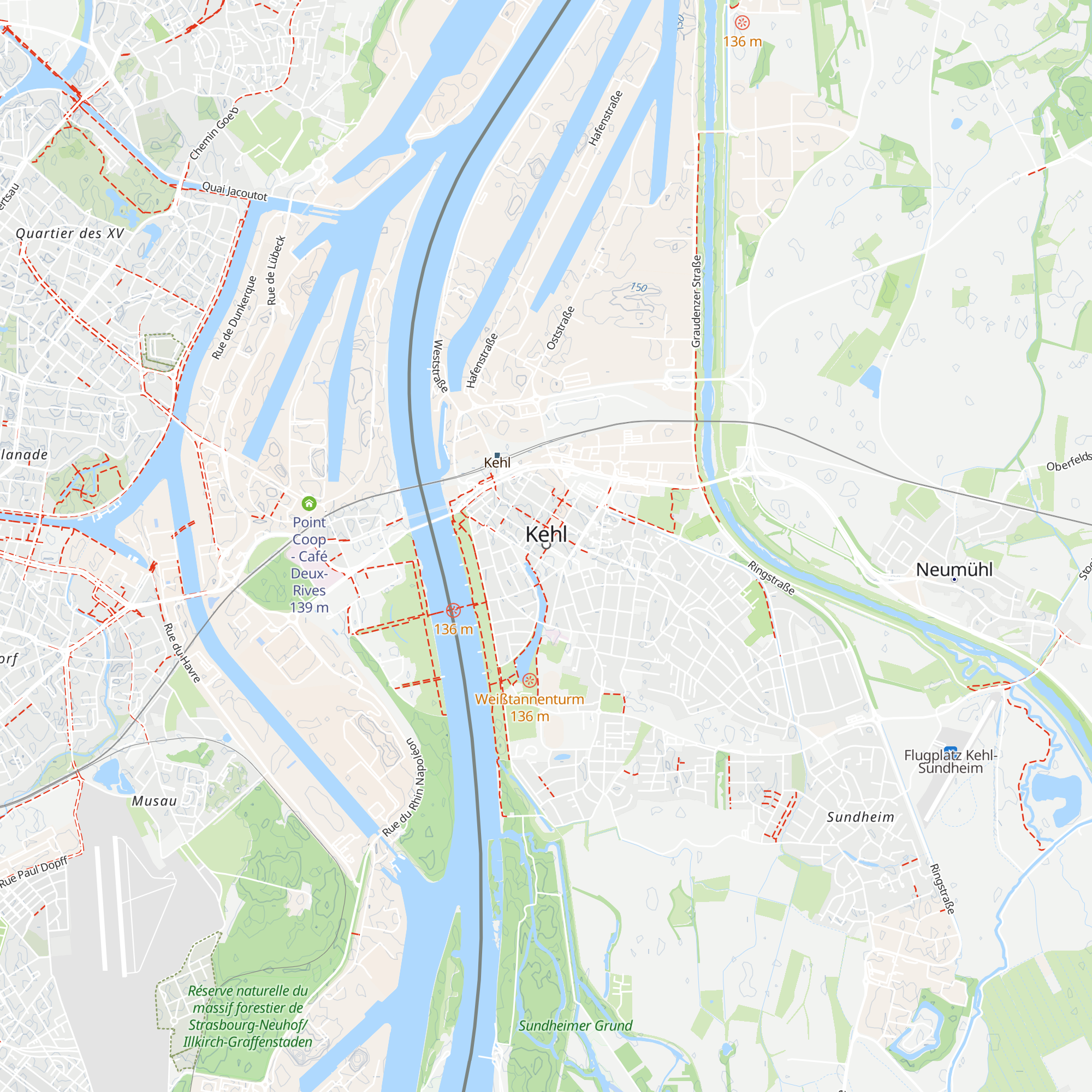 Tourist-Information map