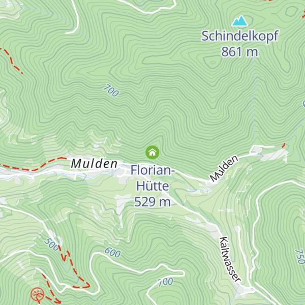 Map of Florian-Hütte