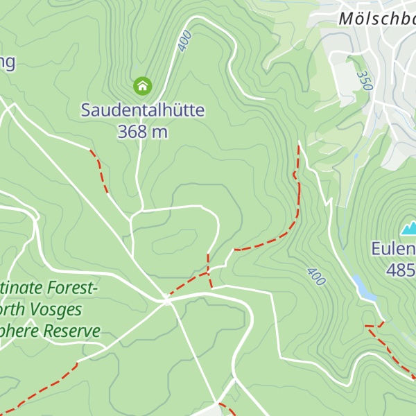 Map of Mühlberg