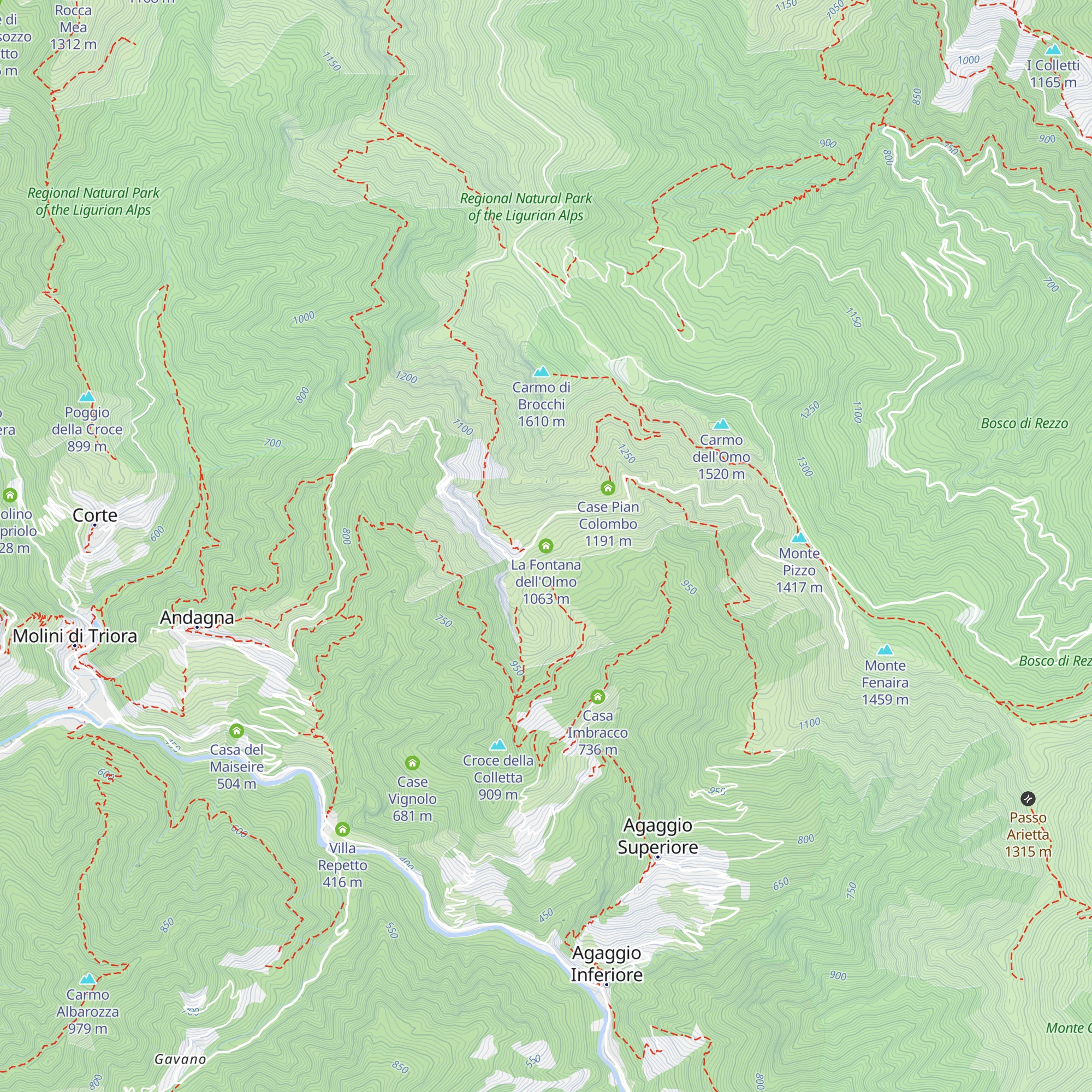 La Fontana dell'Olmo map