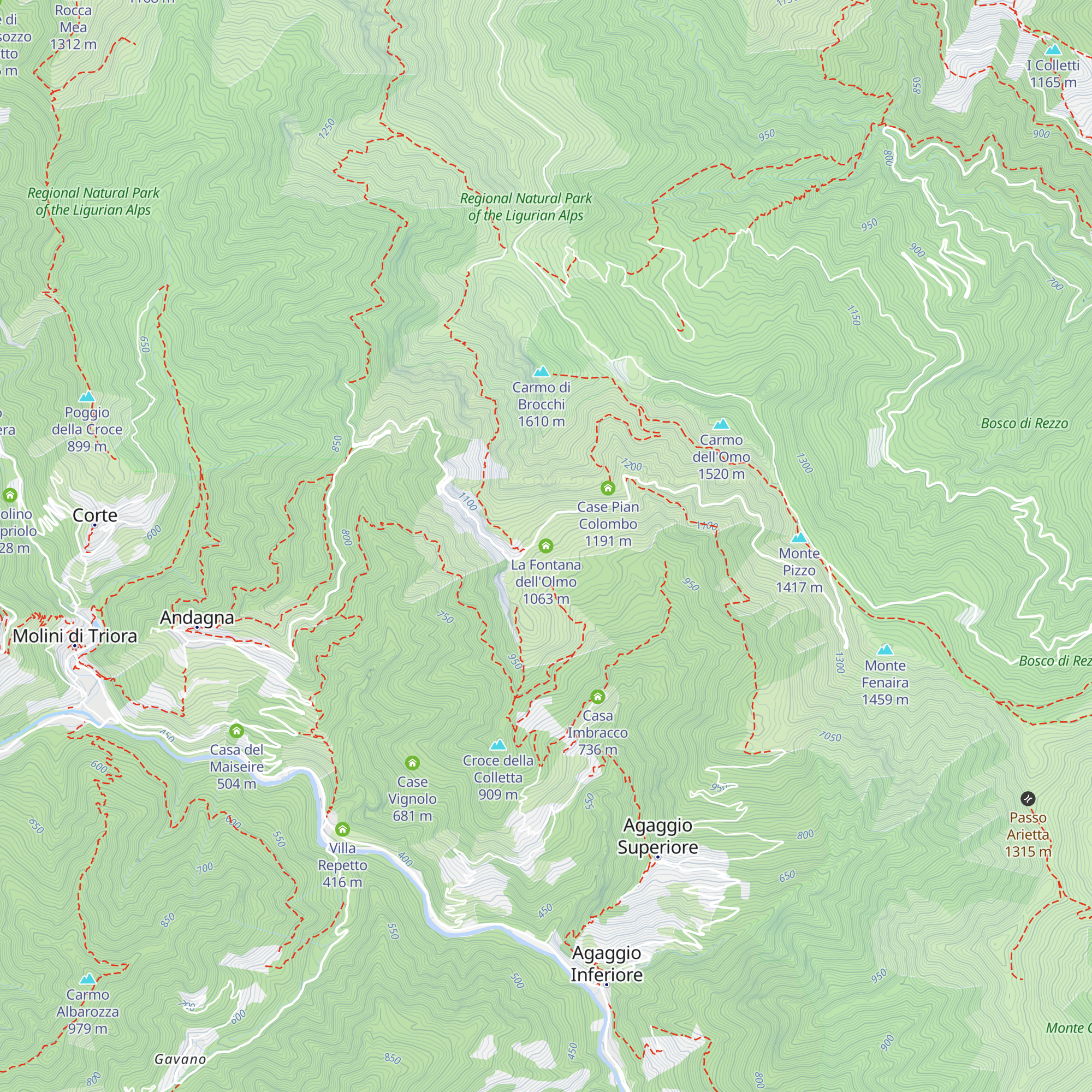 La Fontana dell'Olmo map