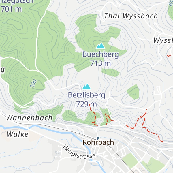 Map of Betzlisberg