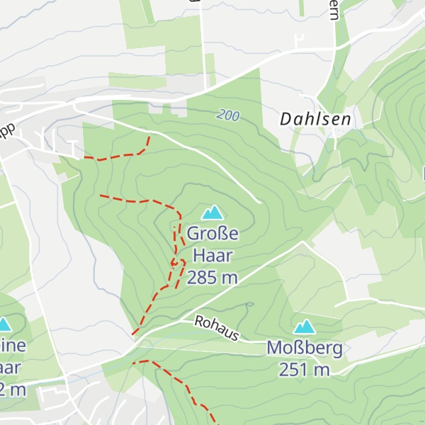 Map of Große Haar