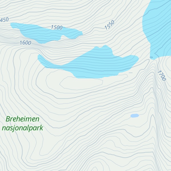 Map of Øvstaflui