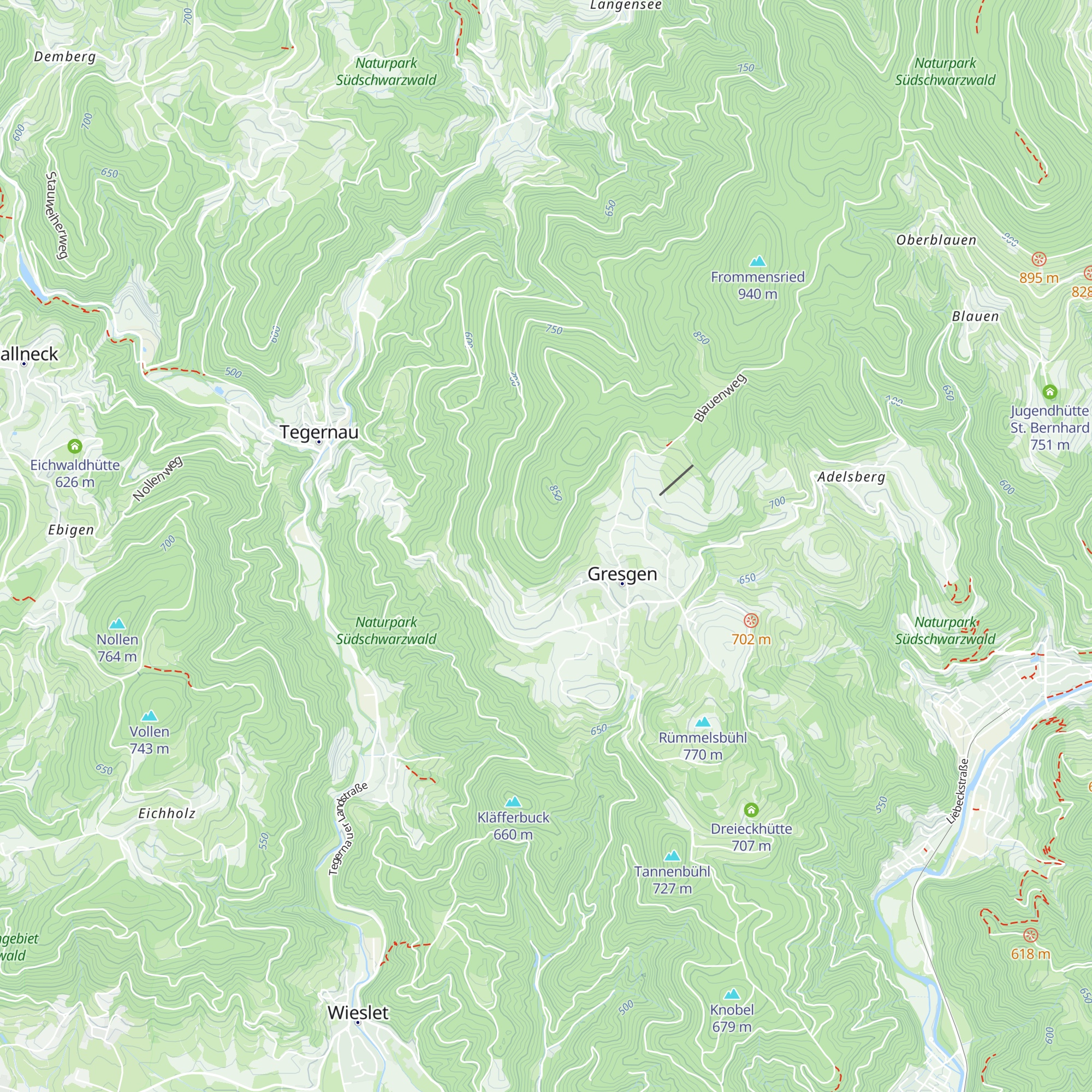 Lamerdinhütte map