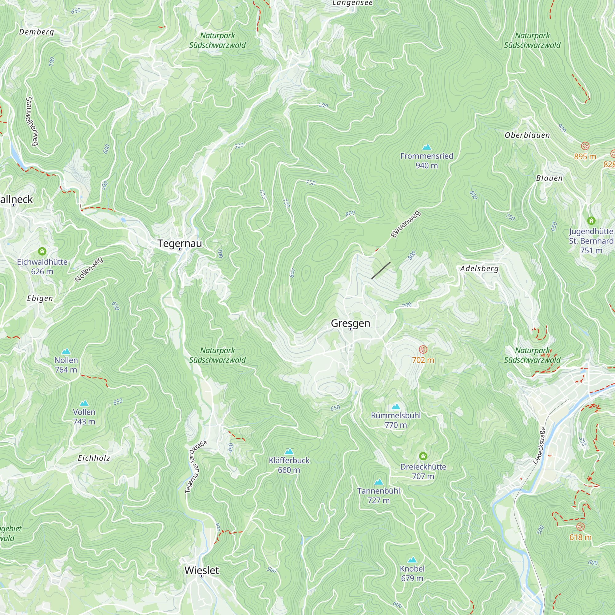 Lamerdinhütte map