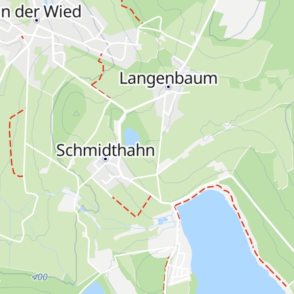 Map of Grillhütte Langenbaum