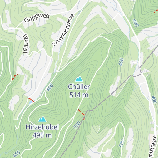 Map of Chüller
