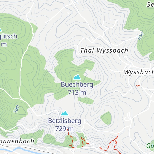 Map of Buechberg