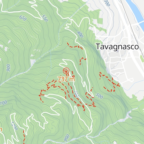 Map of Belvedere