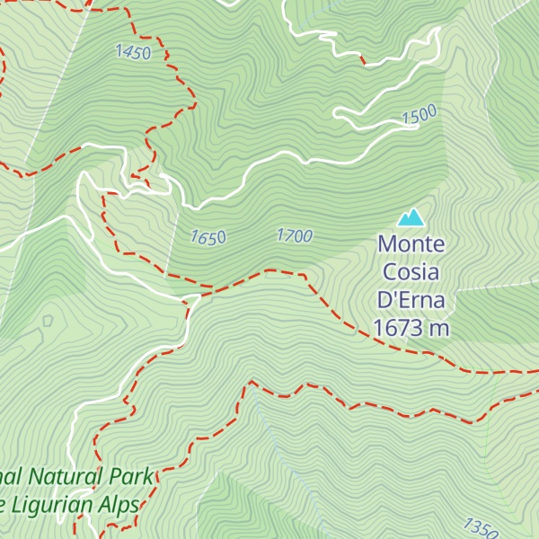 Map of Poggio Pian del Latte