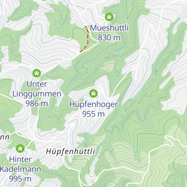 Map of Hüpfenhoger