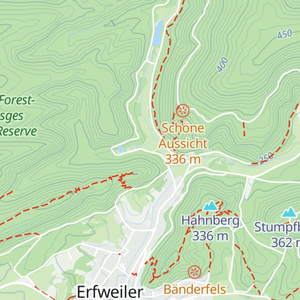 Map of Köhlerhütte Erfweiler