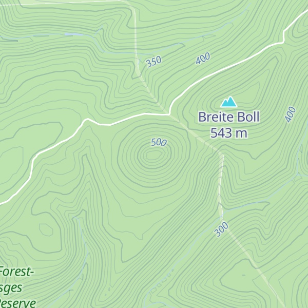 Map of Spitze Boll