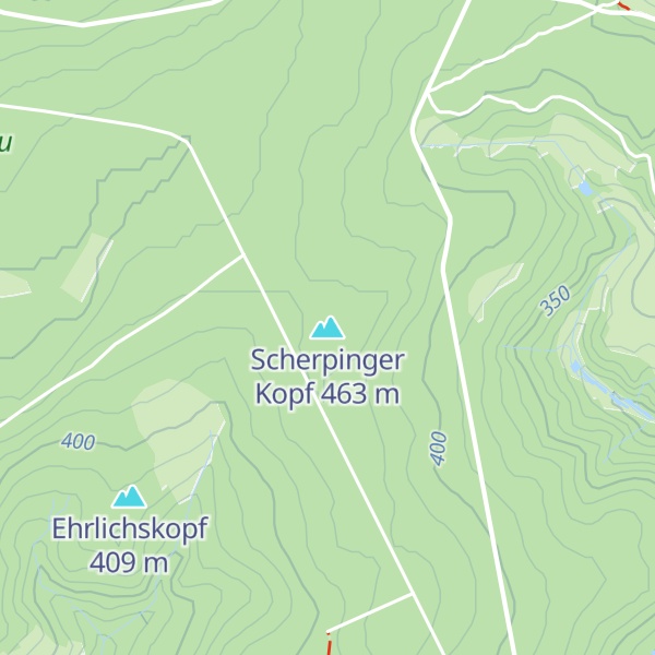 Map of Scherpinger Kopf