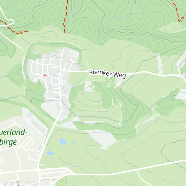 Map of Hoppenberg