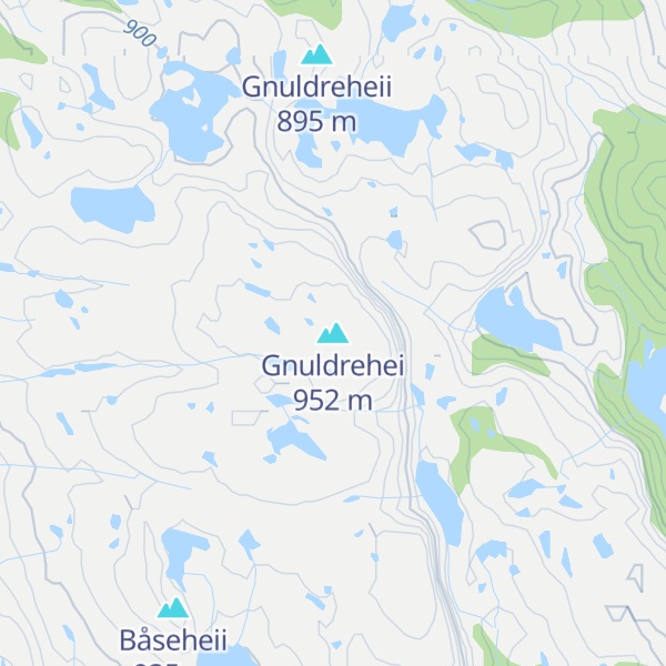 Map of Gnuldrehei