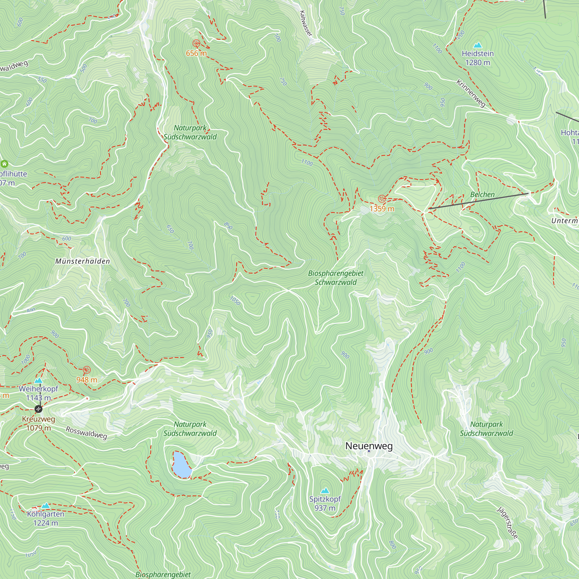 Richtstatt-Hütte map