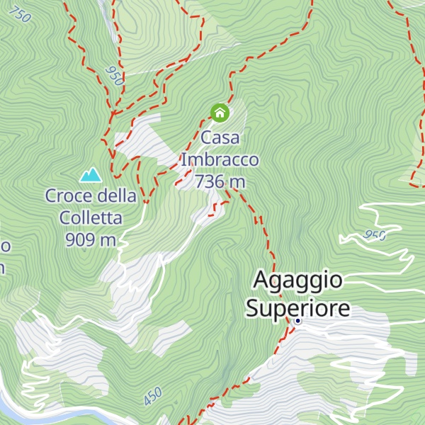 Map of Case Vallone
