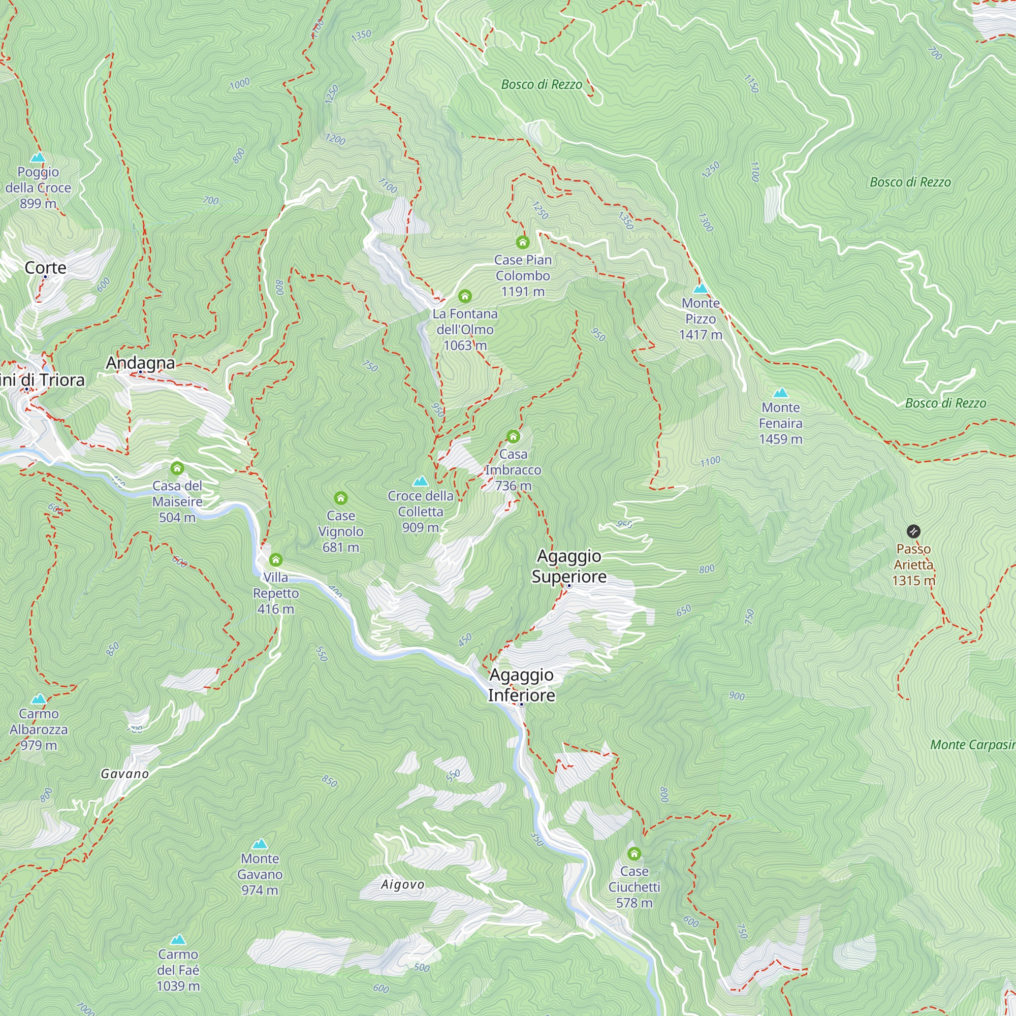 Case Vallone map