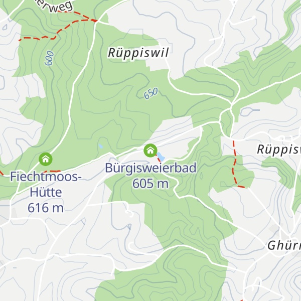 Map of Bürgisweierbad