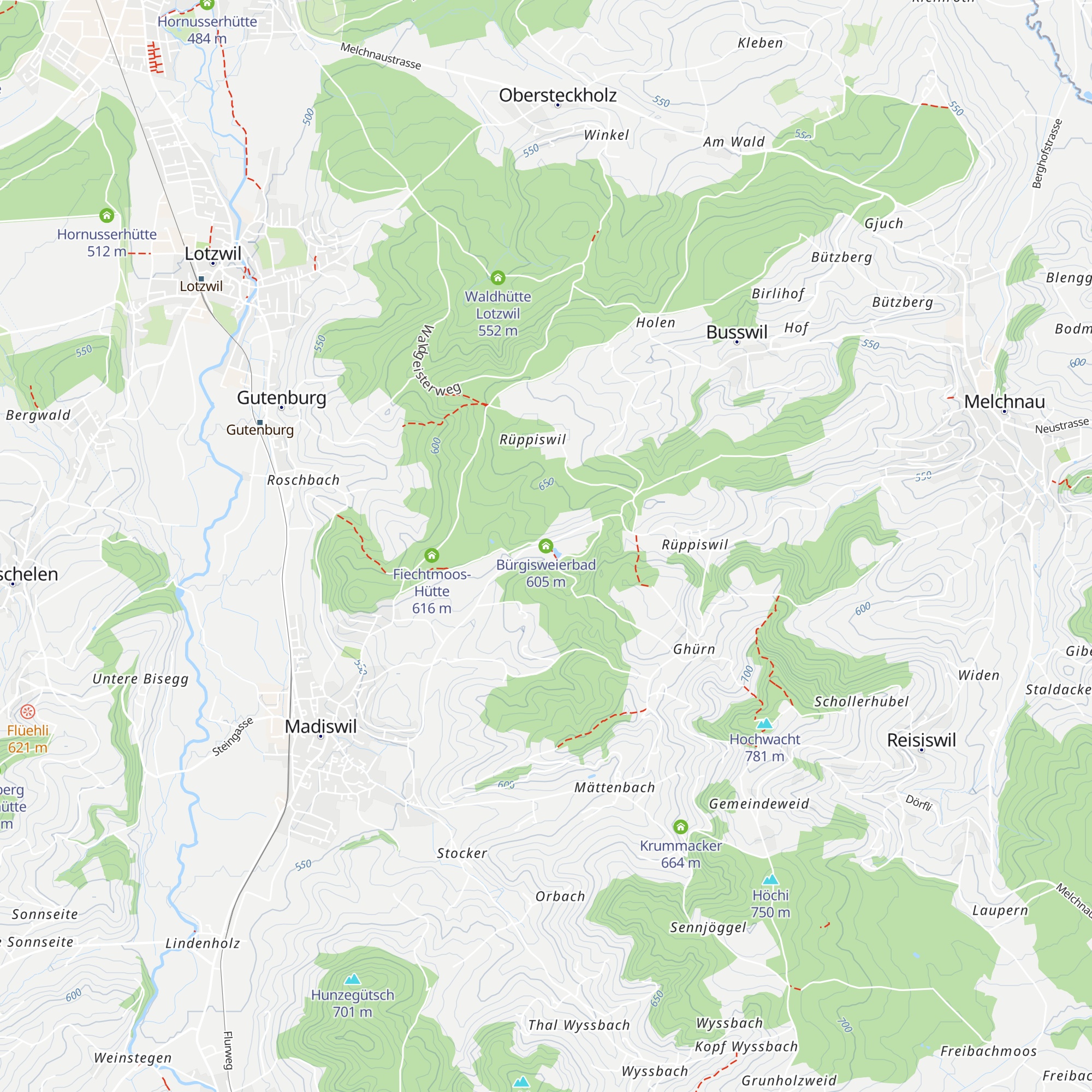 Bürgisweierbad map