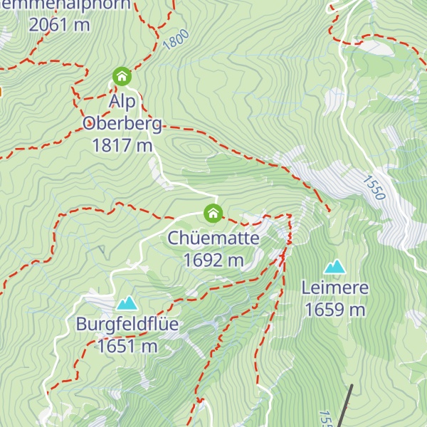 Map of Chüematte