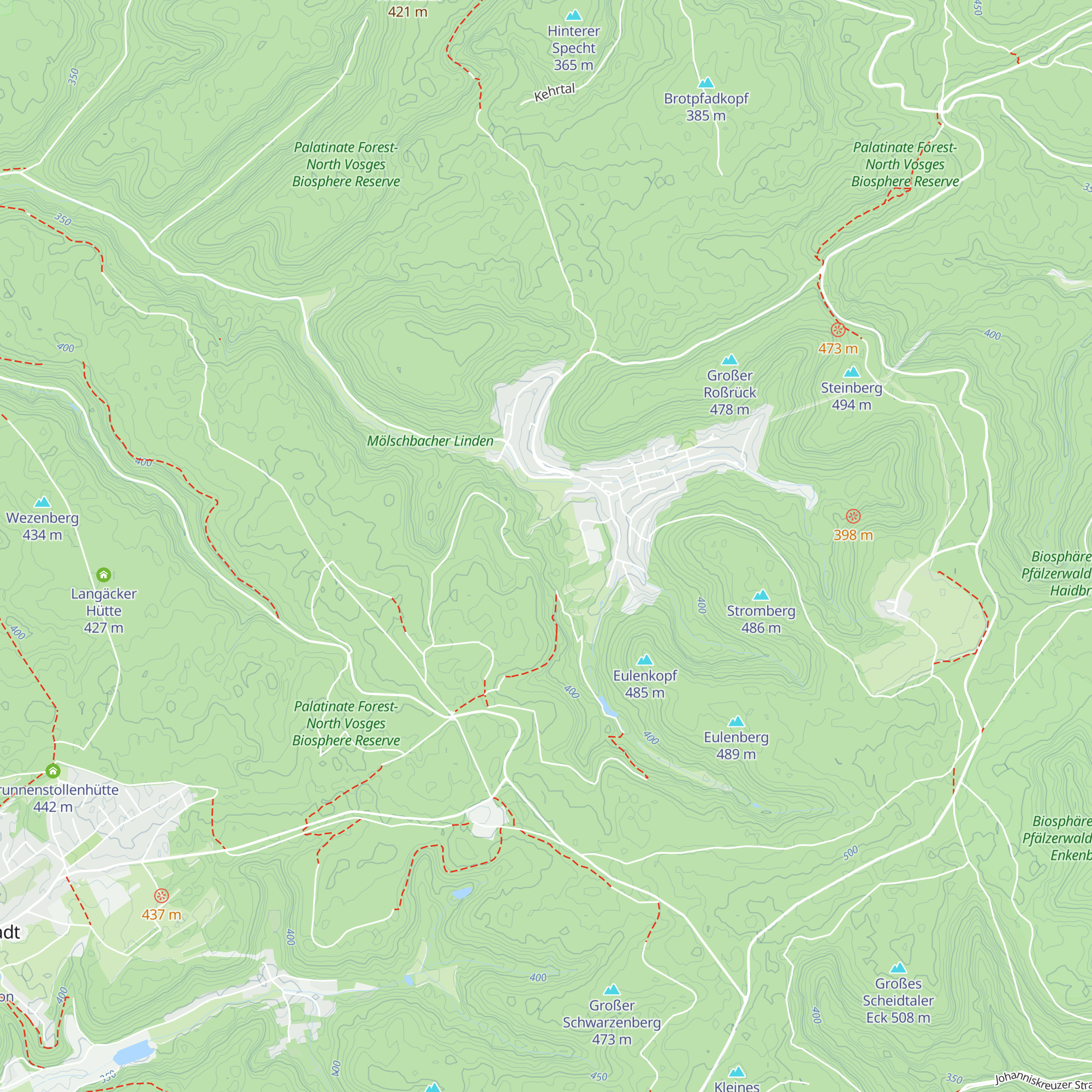 Mölschbacher Waldwichtel map
