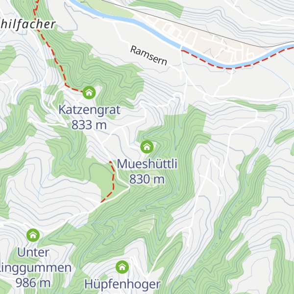 Map of Mueshüttli