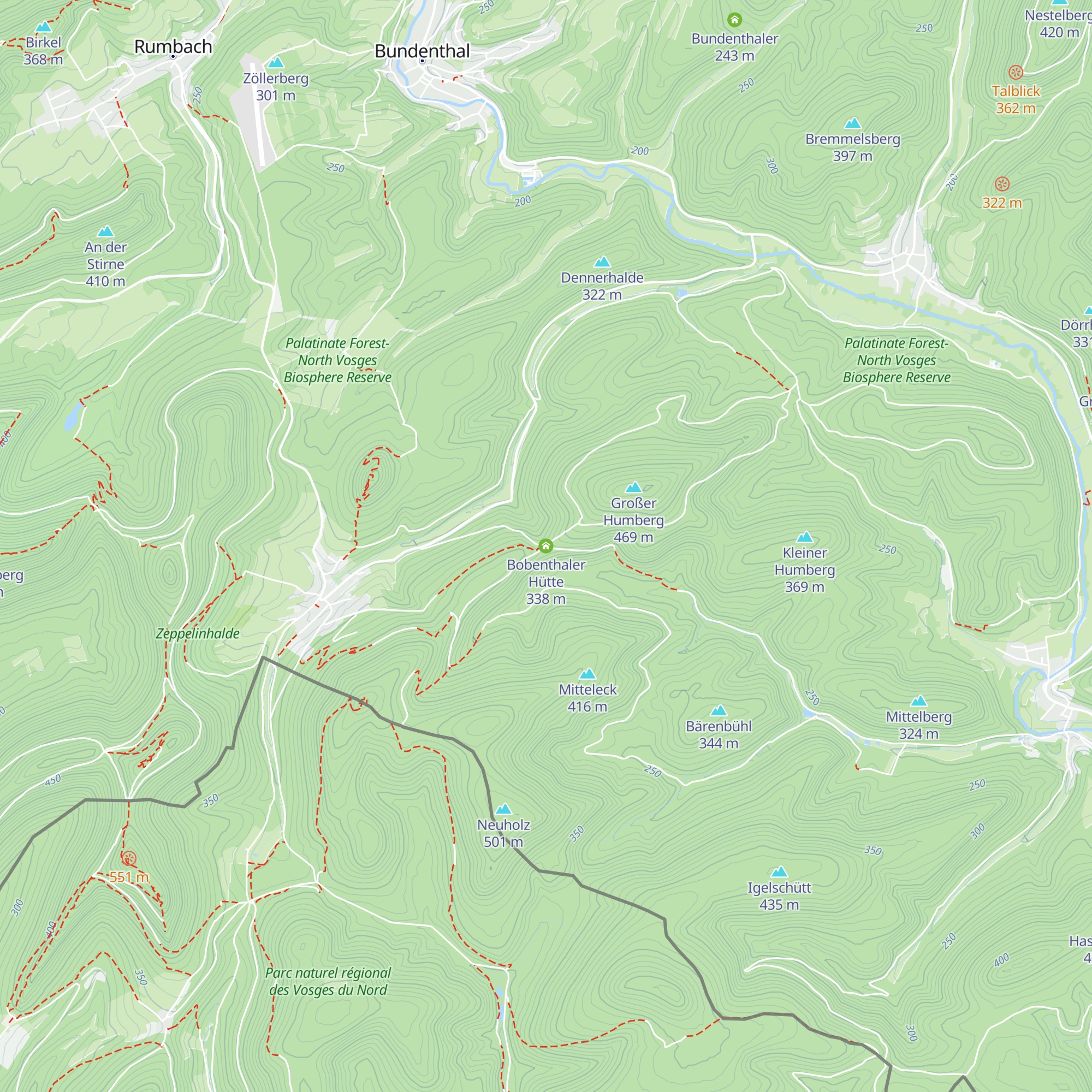 Bobenthaler Hütte map
