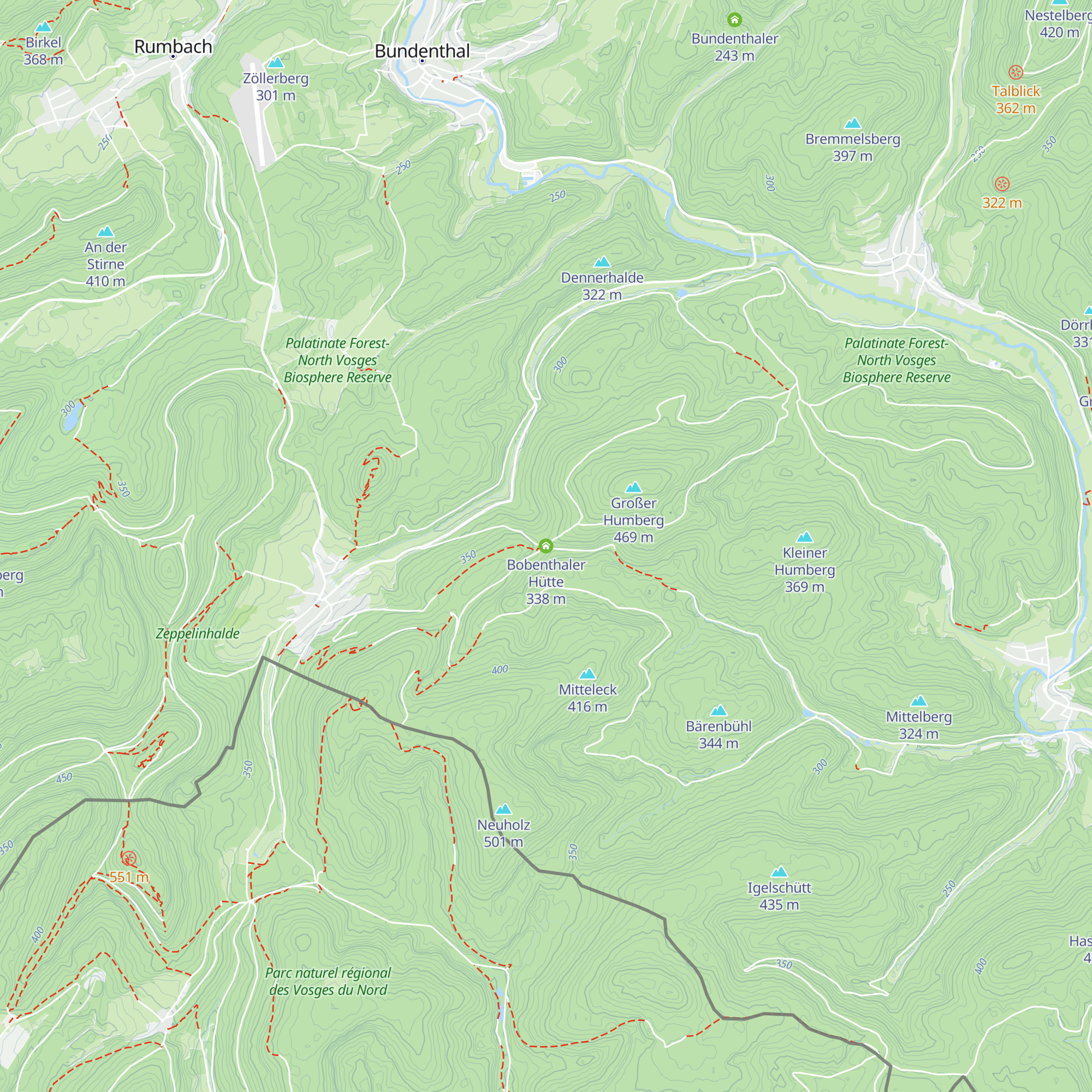 Bobenthaler Hütte map