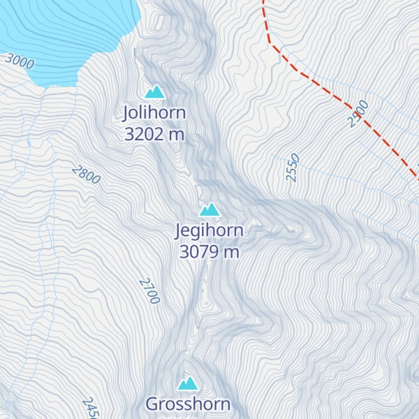 Map of Jegihorn