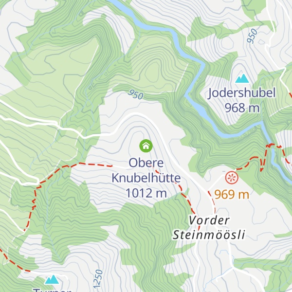 Map of Obere Knubelhütte