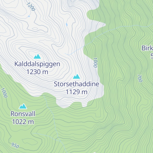 Map of Storsethaddine