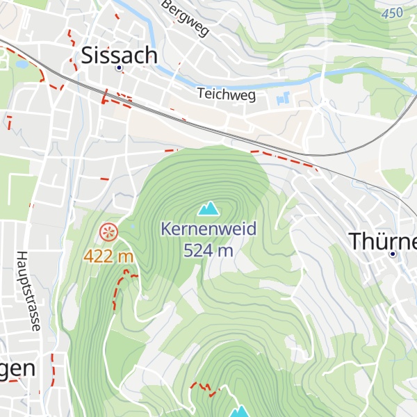 Map of Kernenweid
