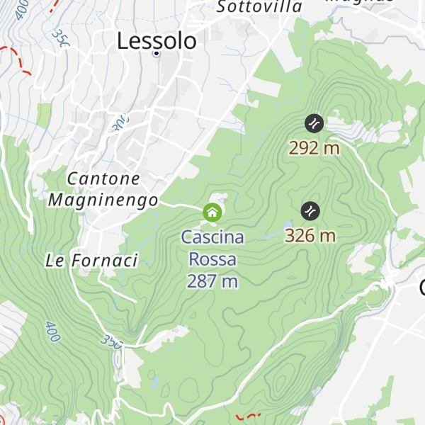 Map of Cascina Rossa