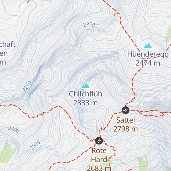 Map of Chilchflüh