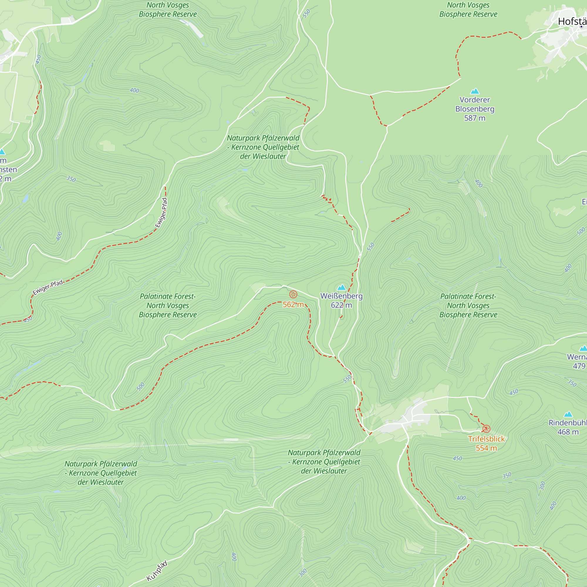 Weißenberghütte map
