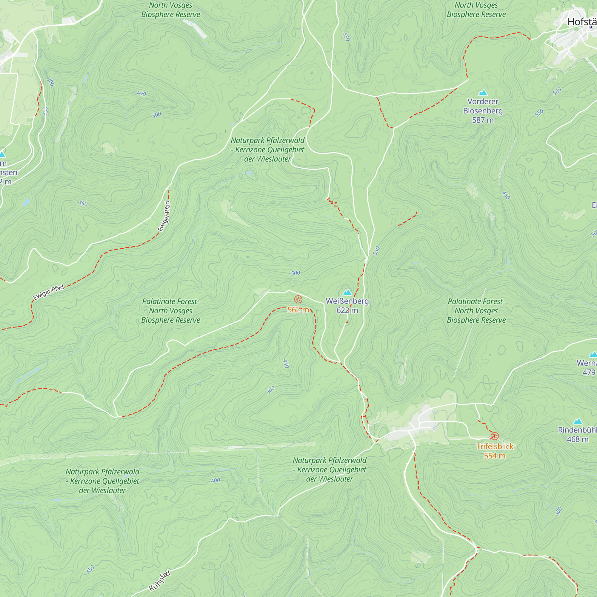 Weißenberghütte map